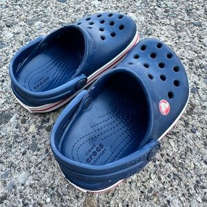Blue Toddler Crocs